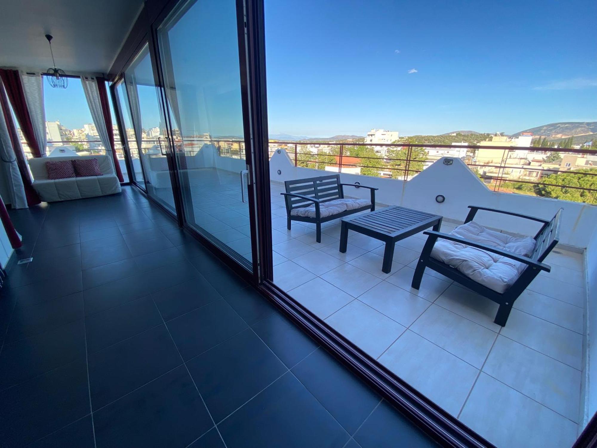 Luxury View Apartment 10Min From Athens Airport Koropi Zewnętrze zdjęcie